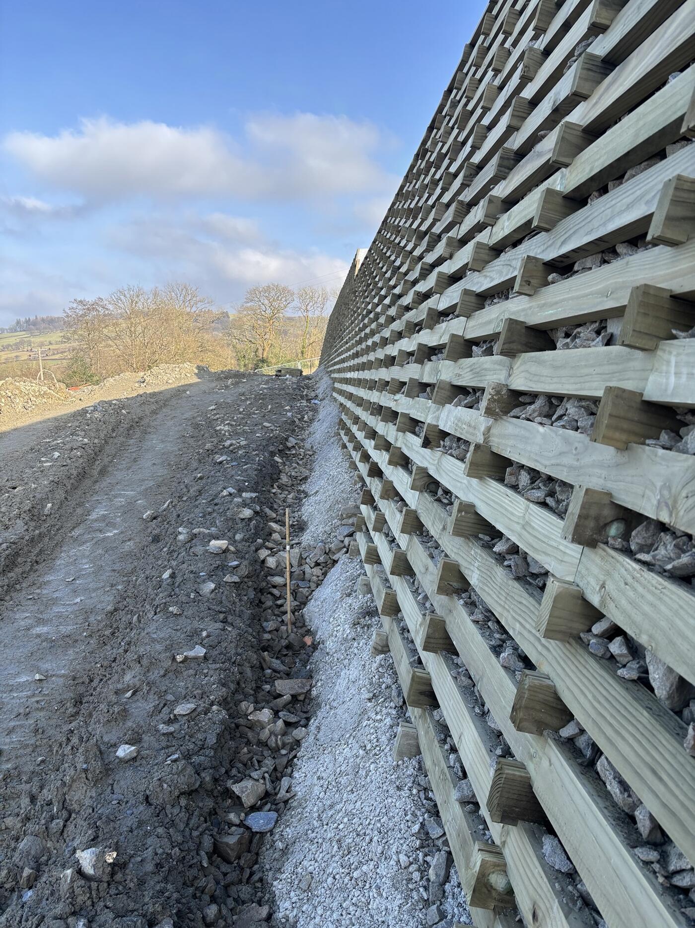 Permacrib timber crib