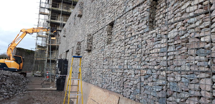 gabion cladding